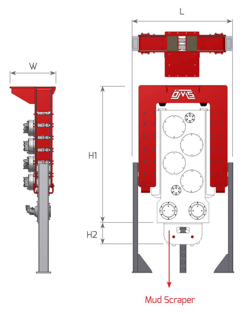 OMS Wick Drain Installation Machine Soil Improvement