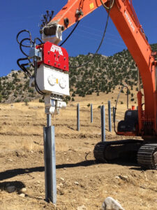 Solar Panel Production with OMS Vibro Hammers