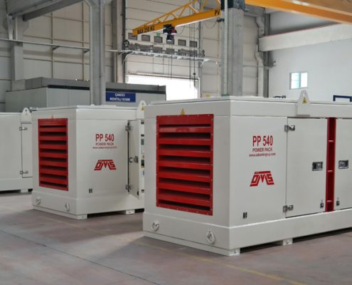 Power Packs at OMS Manufacturing Plant