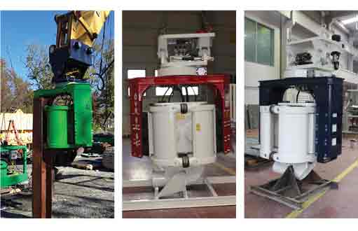 Customized Design Side Grip Vibro Hammer