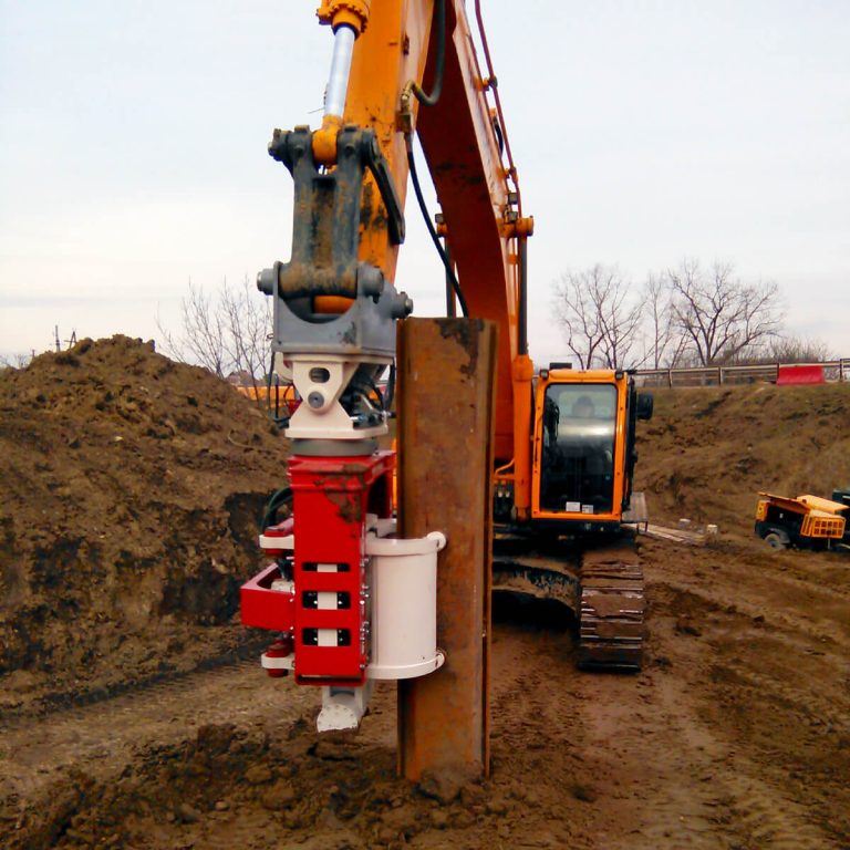 OMS Side Grip Vibro Hammer Driving Extracting – View 2