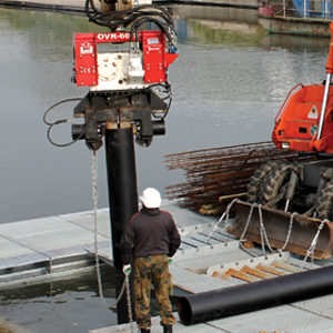 OMS Vibro Pile Driving Equipment