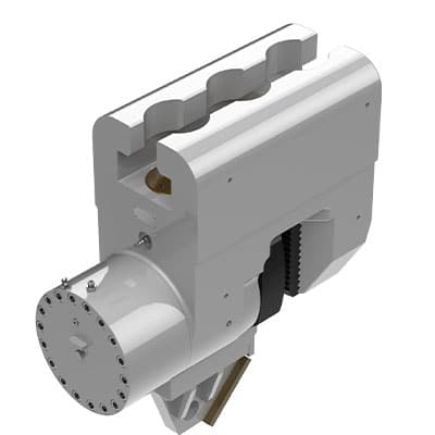 Isometric Front View Of KCN Hydraulic Clamp