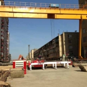 KBM 125 Guided Boring Machine Right View In Baku Azerbaijan Jobsite